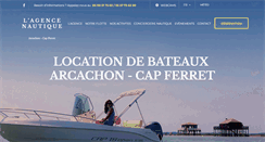 Desktop Screenshot of agence-nautique.com